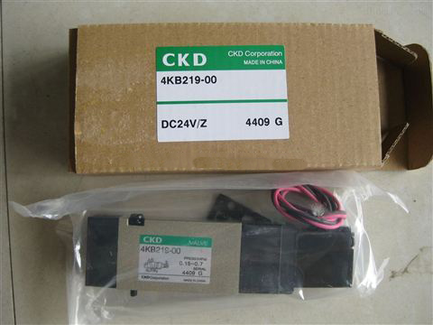 日本CKD电磁阀4KB219-00-DC24V